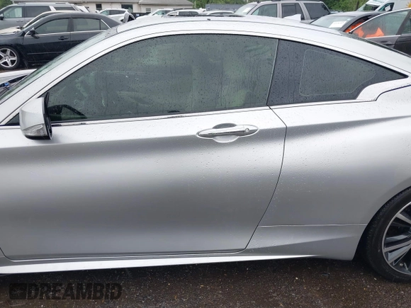 2017 Infiniti Q60 Sport with VIN JN1EV7EKXHM361561, listed as a IAAI auction lot 42247018 with 49,896 mi miles and . Bid and sale history available at DreamBid. Image 14.