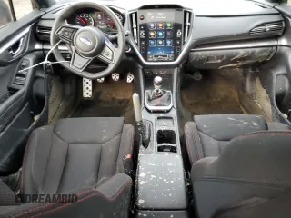 2022 Subaru WRX Premium with VIN JF1VBAF69N9025733, listed as a Copart auction lot 45037225 with 14,791 mi miles and Salvage title. Bid and sale history available at DreamBid. Image 8.