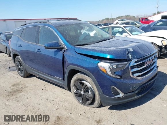 2020 GMC Terrain SLE z VIN 3GKALMEV7LL306955, wystawiony jako IAAI lot #41784289 z przebiegiem 48 856 mil mil oraz . Historia ofert i sprzedaży dostępna na DreamBid. Obrazek 1.