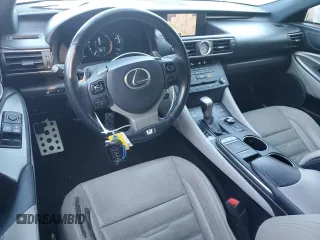 2015 Lexus RC 350 F Sport with VIN JTHHE5BC3F5002960, listed as a Copart auction lot 52121175 with 5,505 mi miles and Salvage title. Bid and sale history available at DreamBid. Image 8.