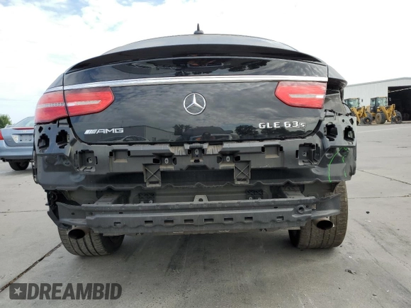 2016 Mercedes-Benz GLE 63 S AMG with VIN 4JGED7FB9GA009033, listed as a Copart auction lot 64547323 with 86,547 mi miles and . Bid and sale history available at DreamBid. Image 6.