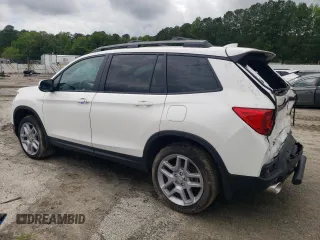 2024 Honda Passport EX-L z VIN 5FNYF8H50RB023552, wystawiony jako Copart lot #58101325 z przebiegiem 573 mil mil oraz Tytuł czysty. Historia ofert i sprzedaży dostępna na DreamBid. Obrazek 2.