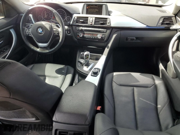 2015 BMW 4 Series 428i with VIN WBA4A5C55FD410360, listed as a Copart auction lot 44335485 with 144,997 mi miles and Salvage Title. Bid and sale history available at DreamBid. Image 8.