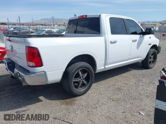 2015 Ram 1500 Big Horn with VIN 1C6RR6LM9FS676093, listed as a IAAI auction lot 41837207 with 132,685 mi miles and . Bid and sale history available at DreamBid. Image 4.
