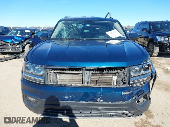 2019 Volkswagen Atlas SE with VIN 1V2DR2CA9KC506188, listed as a IAAI auction lot 41221389 with 67,593 mi miles and . Bid and sale history available at DreamBid. Image 13.