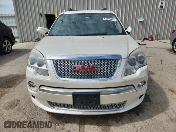 2012 GMC Acadia Denali with VIN 1GKKVTED1CJ235906, listed as a Copart auction lot 61618405 with 140,553 mi miles and Salvage title. Bid and sale history available at DreamBid. Image 5.