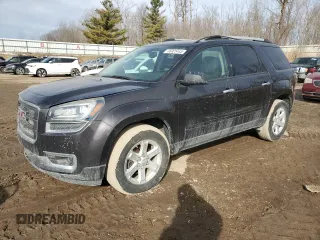 2016 GMC Acadia SLE z VIN 1GKKRPKDXGJ158006, wystawiony jako Copart lot #46925445 z przebiegiem 113 617 mil mil oraz Czysty tytuł • Clean title. Historia ofert i sprzedaży dostępna na DreamBid. Obrazek 1.