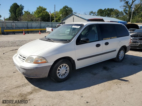 2000 Ford Windstar Wagon LX with VIN 2FMZA5148YBA13068, listed as a Copart auction lot 73173764 with 159,782 mi miles and Salvage Title. Bid and sale history available at carsss.com. Image 1.