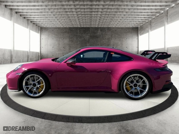 2024 Porsche 911 GT3 with VIN WP0AC2A91RS263XXX, listed as a Copart auction lot 49186425 with 3,945 mi miles and Clean Title. Bid and sale history available at carsss.com. Image 6.
