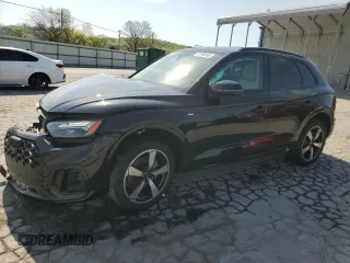 2022 Audi Q5 S line Premium Plus with VIN WA1EAAFY8N2054528, listed as a Copart auction lot 53096145 with 47,887 mi miles and Salvage Title. Bid and sale history available at DreamBid. Image 1.