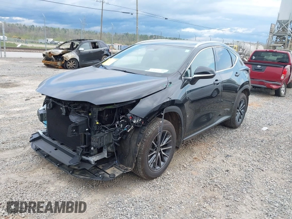 2023 Lexus NX 350 Premium with VIN 2T2GGCEZXPC027494, listed as a IAAI auction lot 42009651 with 4,976 mi miles and . Bid and sale history available at DreamBid. Image 2.