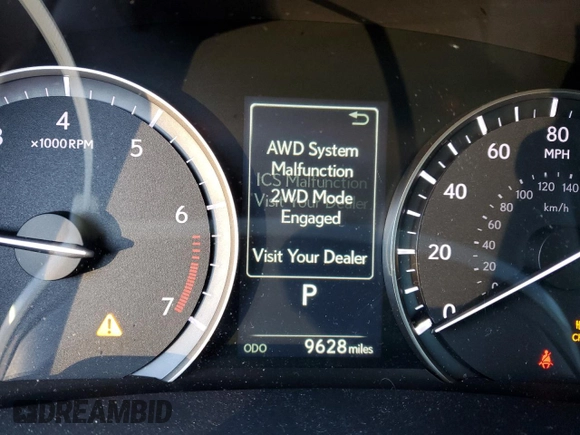 2019 Lexus RX with VIN 2T2BZMCAXKC176309, listed as a Copart auction lot 36190503 with 9,628 mi miles. Bid and sale history available at carsss.com. Image 9.