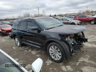 2020 Ford Explorer Limited with VIN 1FM5K8FW7LGB96777, listed as a Copart auction lot 47564175 with 0 mi miles and Salvage Title. Bid and sale history available at carsss.com. Image 4.