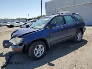 2001 Lexus RX 300 with VIN JTJHF10U610197670, listed as a Copart auction lot 52378245 with 204,482 mi miles and Salvage Title. Bid and sale history available at carsss.com. Image 1.
