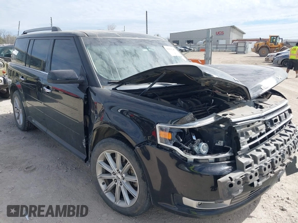 2017 Ford Flex Limited z VIN 2FMHK6D83HBA13153, wystawiony jako IAAI lot #41868284 z przebiegiem 134 732 mil mil oraz . Historia ofert i sprzedaży dostępna na DreamBid. Obrazek 1.