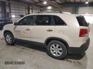 2012 Kia Sorento LX with VIN 5XYKTDA64CG229872, listed as a Copart auction lot 48900395 with 128,342 mi miles and Salvage Title. Bid and sale history available at carsss.com. Image 2.