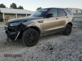 2017 Land Rover Discovery First Edition with VIN SALRTBBV8HA016027, listed as a Copart auction lot 83689894 with 91,000 mi miles and Salvage Title. Bid and sale history available at carsss.com. Image 1.