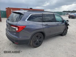 2022 Honda Pilot Special Edition with VIN 5FNYF5H22NB001986, listed as a Copart auction lot 51151045 with Not Provided miles and Salvage Title. Bid and sale history available at DreamBid. Image 3.