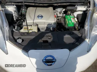 2015 Nissan LEAF S with VIN 1N4AZ0CP8FC314141, listed as a Copart auction lot 54368695 with 53,438 mi miles and Salvage Title. Bid and sale history available at DreamBid. Image 11.