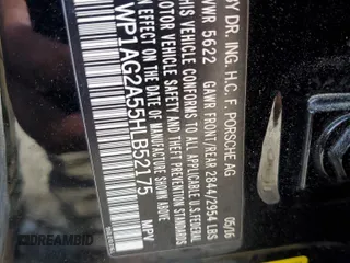 2017 Porsche Macan GTS with VIN WP1AG2A55HLB52175, listed as a Copart auction lot 55378045 with 77,121 mi miles and Non Repairable. Bid and sale history available at carsss.com. Image 13.
