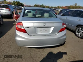 2012 Honda Civic EX with VIN 2HGFB2F88CH547273, listed as a Copart auction lot 75129954 with 206,681 mi miles and Clean Title. Bid and sale history available at DreamBid. Image 6.