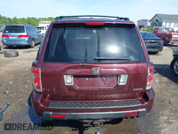 2007 Honda Pilot EX-L with VIN 5FNYF18547B006094, listed as a IAAI auction lot 42297719 with 235,632 mi miles and . Bid and sale history available at DreamBid. Image 16.
