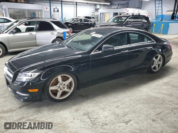 2014 Mercedes-Benz CLS 550 with VIN WDDLJ9BB7EA116607, listed as a Copart auction lot 63664765 with 94,014 mi miles and Clean title. Bid and sale history available at DreamBid. Image 1.