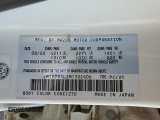 2021 Mazda 3 Preferred with VIN JM1BPBCL2M1302606, listed as a Copart auction lot 46586625 with 95,657 mi miles and Non Repairable. Bid and sale history available at DreamBid. Image 13.