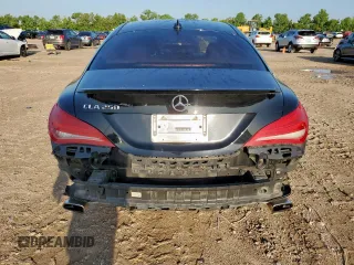 2014 Mercedes-Benz CLA 250 with VIN WDDSJ4EB5EN147700, listed as a Copart auction lot 57957115 with 135,229 mi miles and Salvage title. Bid and sale history available at DreamBid. Image 6.
