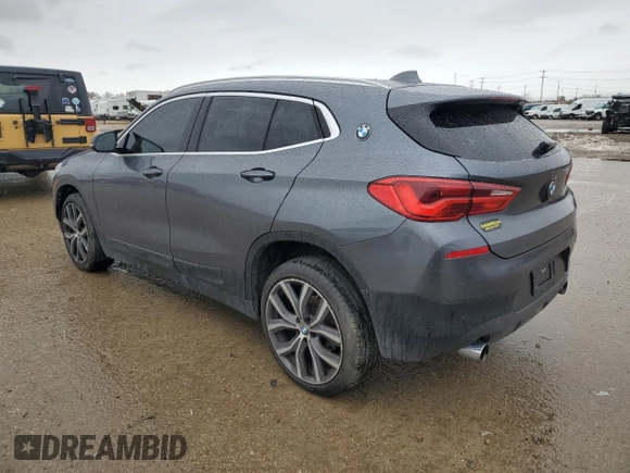2019 BMW X2 xDrive28i with VIN WBXYJ5C57K5N11590, listed as a Copart auction lot 46081775 with 60,889 mi miles and Clean Title. Bid and sale history available at carsss.com. Image 2.