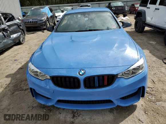 2016 BMW M4 with VIN WBS3U9C5XGP970025, listed as a Copart auction lot 46482935 with 0 mi miles and Non Repairable. Bid and sale history available at carsss.com. Image 5.