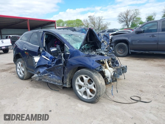 2010 Mazda CX-7 Touring with VIN JM3ER4W32A0310308, listed as a IAAI auction lot 39374453 with 1 mi miles. Bid and sale history available at carsss.com. Image 1.
