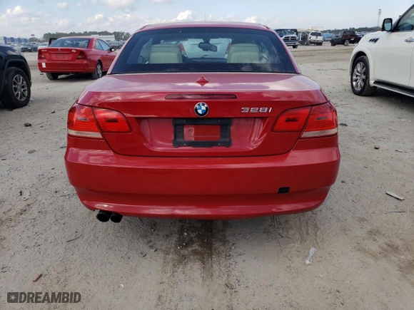 2008 BMW 3 Series 328i with VIN WBAWL13528PX20804, listed as a Copart auction lot 44318845 with 87,163 mi miles and Salvage Title. Bid and sale history available at carsss.com. Image 6.