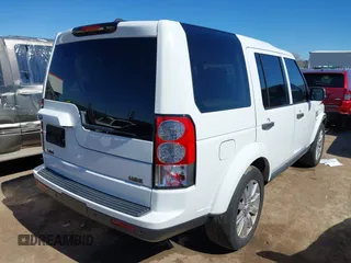 2013 Land Rover LR4 HSE with VIN SALAG2D49DA655646, listed as a IAAI auction lot 41727336 with 173,212 mi miles and . Bid and sale history available at DreamBid. Image 4.