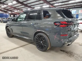 2025 BMW X5 M60i with VIN 5UX33EU06S9W32977, listed as a Copart auction lot 85755824 with 272 mi miles and Salvage Title. Bid and sale history available at carsss.com. Image 2.