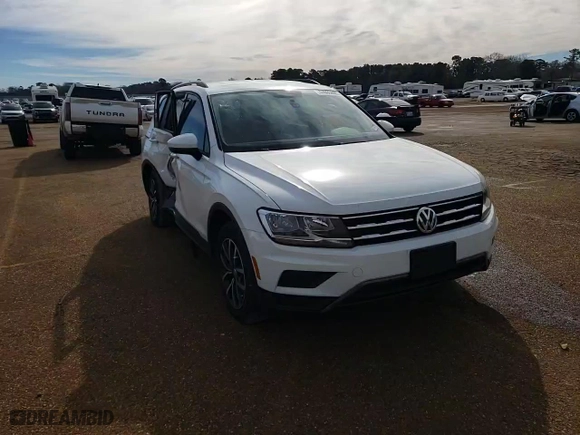2021 Volkswagen Tiguan S with VIN 3VV1B7AX3MM045392, listed as a Copart auction lot 47685095 with 36,369 mi miles and Salvage Title. Bid and sale history available at carsss.com. Image 12.