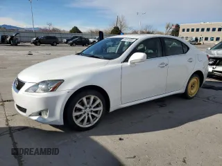 2008 Lexus IS 250 with VIN JTHCK262X85018224, listed as a Copart auction lot 49341605 with 148,410 mi miles and Salvage Title. Bid and sale history available at carsss.com. Image 1.