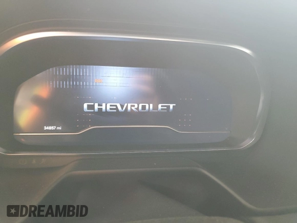 2023 Chevrolet Suburban Premier with VIN 1GNSKFKD8PR543891, listed as a Copart auction lot 53661735 with 34,857 mi miles and Salvage Title. Bid and sale history available at DreamBid. Image 9.