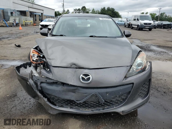 2013 Mazda 3 i Touring with VIN JM1BL1LP3D1842264, listed as a Copart auction lot 58434285 with 110,129 mi miles and Salvage title. Bid and sale history available at DreamBid. Image 5.
