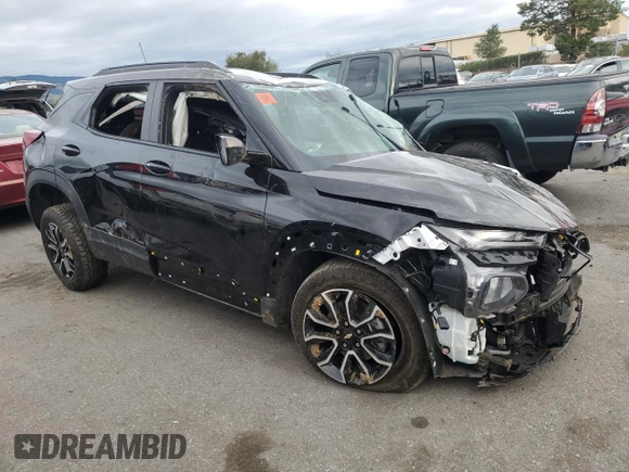 2022 Chevrolet TrailBlazer ACTIV with VIN KL79MVSL3NB043613, listed as a Copart auction lot 43997045 with 20,418 mi miles and Salvage Title. Bid and sale history available at carsss.com. Image 4.
