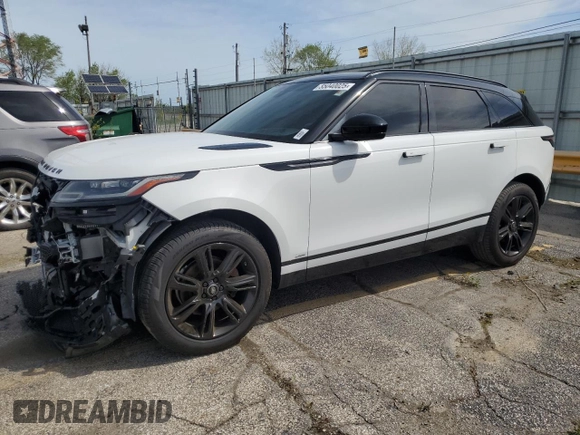 2020 Land Rover Range Rover Velar R-Dynamic S with VIN SALYK2EX1LA291291, listed as a Copart auction lot 55040025 with 54,994 mi miles and Clean Title. Bid and sale history available at carsss.com. Image 1.
