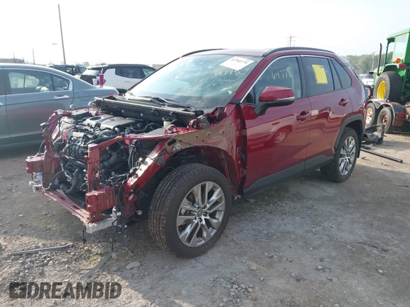 2021 Toyota RAV4 XLE Premium with VIN 2T3A1RFV6MW151550, listed as a IAAI auction lot 42764775 with 41,377 mi miles and . Bid and sale history available at DreamBid. Image 23.
