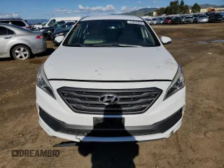 2017 Hyundai Sonata Sport with VIN 5NPE34AF1HH504434, listed as a Copart auction lot 44052835 with 115,837 mi miles and Salvage Title. Bid and sale history available at DreamBid. Image 5.