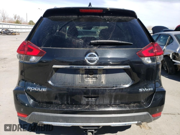 2020 Nissan Rogue S with VIN KNMAT2MV0LP510566, listed as a Copart auction lot 48249295 with 151,489 mi miles and Salvage Title. Bid and sale history available at carsss.com. Image 6.