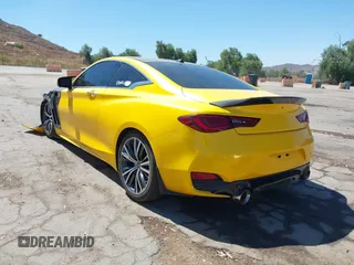 2021 Infiniti Q60 Luxe with VIN JN1EV7KK6MM410673, listed as a IAAI auction lot 39676284 with 40,006 mi miles and . Bid and sale history available at DreamBid. Image 3.