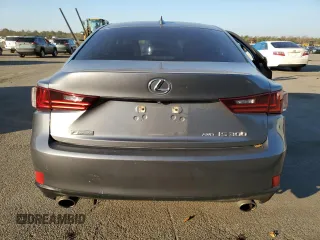 2016 Lexus IS 300/350 with VIN JTHCM1D24G5005300, listed as a Copart auction lot 60773895 with 83,343 mi miles and Non repairable. Bid and sale history available at DreamBid. Image 6.