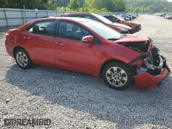 2014 Toyota Corolla L with VIN 2T1BURHEXEC053724, listed as a Copart auction lot 60952365 with 191,593 mi miles and Salvage title. Bid and sale history available at DreamBid. Image 4.