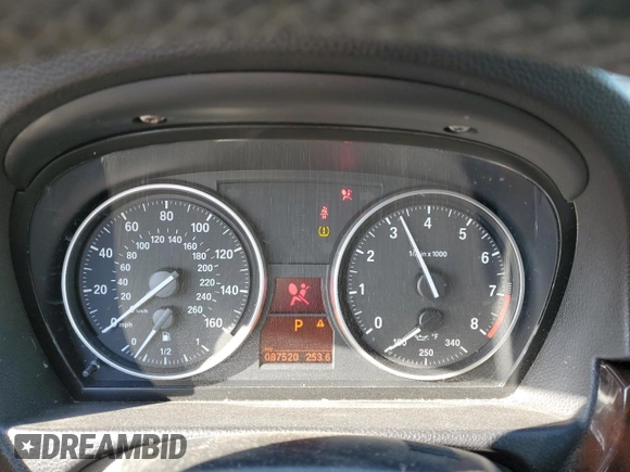 2012 BMW 3 Series 328i with VIN WBADW3C59CE822244, listed as a Copart auction lot 48848925 with 87,520 mi miles and Clean title. Bid and sale history available at DreamBid. Image 9.
