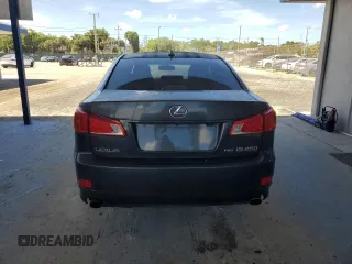 2010 Lexus IS 250 with VIN JTHCF5C29A5041946, listed as a Copart auction lot 61689455 with 241,547 mi miles and Clean title. Bid and sale history available at DreamBid. Image 6.