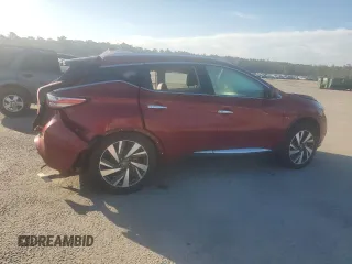 2016 Nissan Murano SL z VIN 5N1AZ2MG3GN110725, wystawiony jako Copart lot #53287025 z przebiegiem 109 379 mil mil oraz Szkoda całkowita • Salvage title. Historia ofert i sprzedaży dostępna na DreamBid. Obrazek 3.